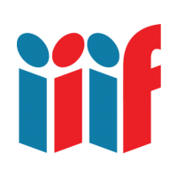 blue and red triple I f logo